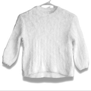 Girl’s, Sweater, Zara, Size 8, White